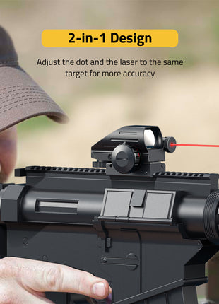 Red dot sight for shotgun