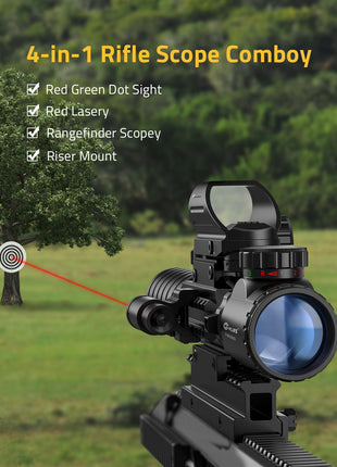 4-IN-1 Rifle Scope Comboy