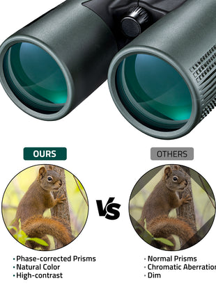 The binoculars is more cost-effective than vortex binoculars