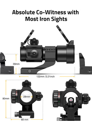 The dot sight scope is cost-effective than Bushnell red dot sight