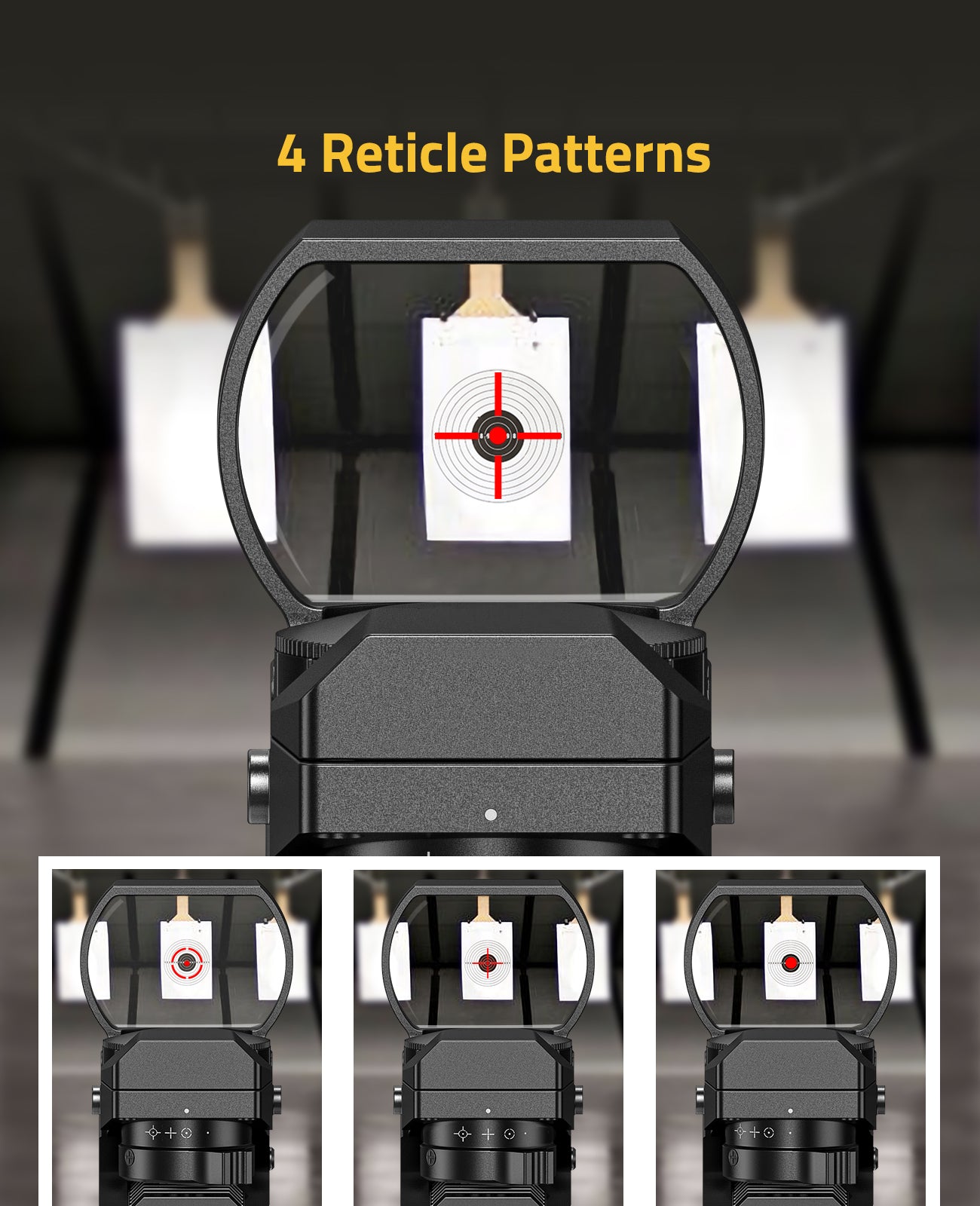 11mm 20mm Green/Red Dot Reflex Sight Holographic Scope Tactical