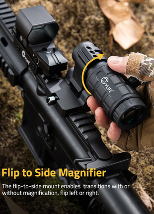 Flip to Side Magnifier