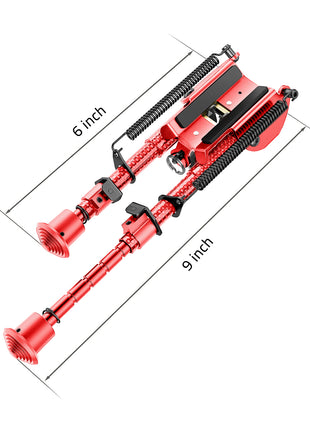 The size of picatinny bipod
