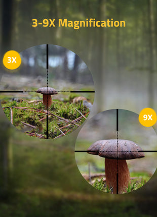 3-9X Magnification rifle scopes