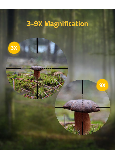 3-9X Magnification rifle scopes