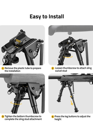The Bipod Easy to Install