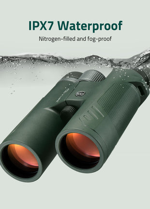 Waterproof binoculars