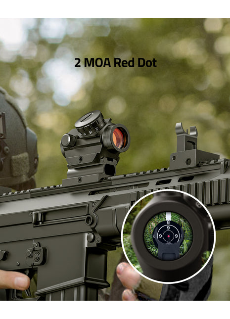 2 MOA Red Dot Sight Scope