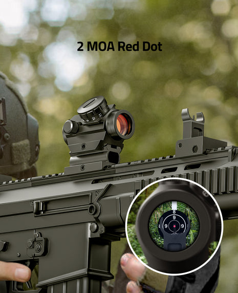 2 MOA Red Dot Sight Scope