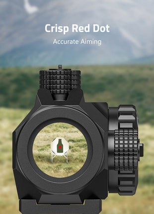 Crisp Red Dot Sight and Accurate Aiming