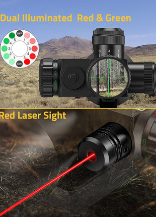 The Dual Illuminated Red & Green Scope