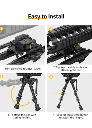 The Bipod Easy to Install