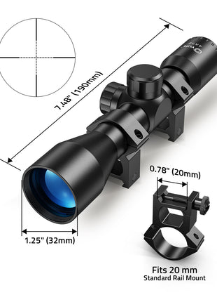 Rifle scopes size introduction