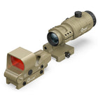 CVLIFE EagleFeather Combo Viseur Point Rouge/Vert Multi-Réticule et Loupe