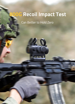 The Red Dot Sight Can Better to Hold Zero