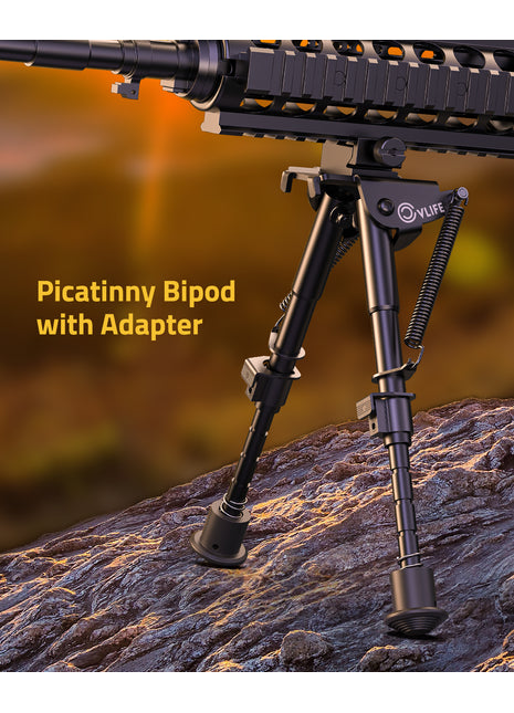 Picatinny Bipod with Adapter