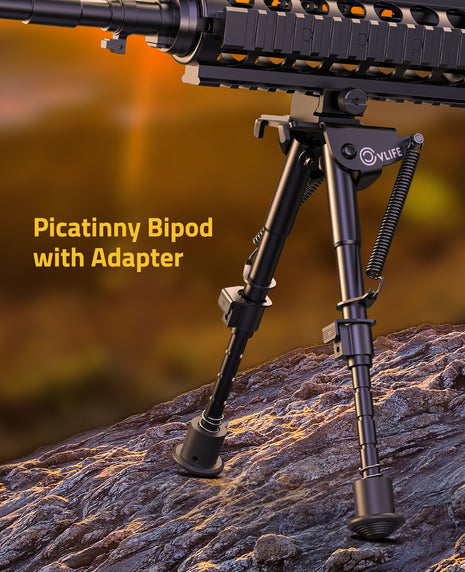 Picatinny Bipod with Adapter