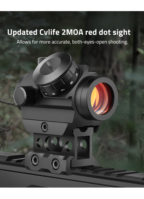 The dot sight is more cost-effective than vortex red dot sight