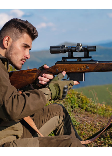 The rifle scopes is suitable for shooting and hunting