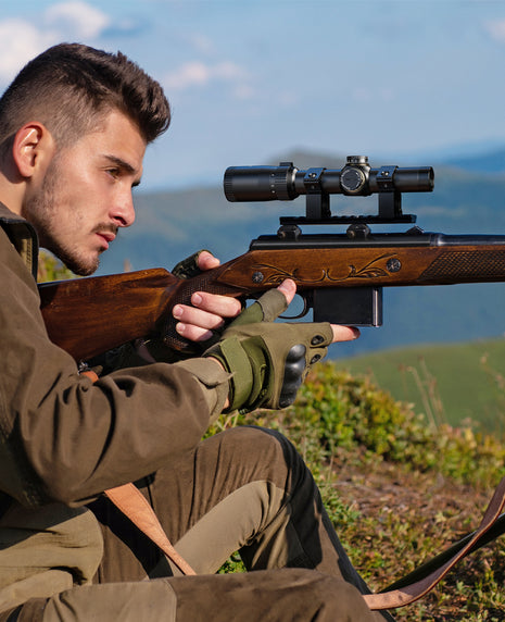 The rifle scopes is suitable for shooting and hunting