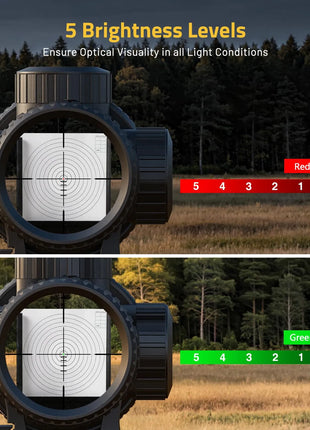 CVLIFE BearMight HD 3-9x40 AO Rifle Scope for Hunting