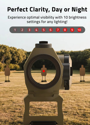 CVLIFE EagleFeather S04 Red Dot Sight & 3X Magnifier Combo