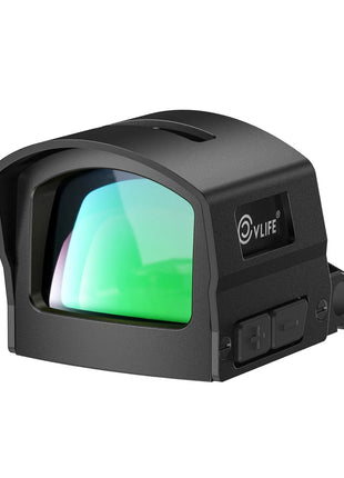 CVLIFE BearMight Auto-Brightness Red/Green Dot Sight for RMS RMSc