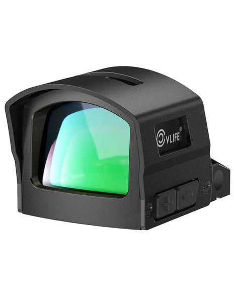 CVLIFE BearMight Auto-Brightness Red/Green Dot Sight for RMS RMSc