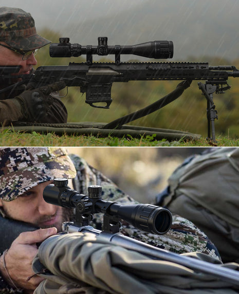 Waterproof and durable rifle scope for shooting