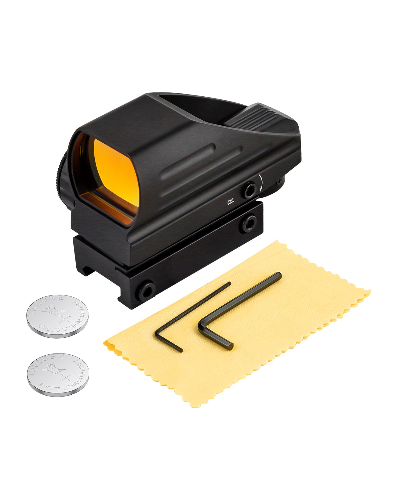 CVLIFE WolfCloak Dot Sight with 4 Reticles Red Dot Sight Holographic O