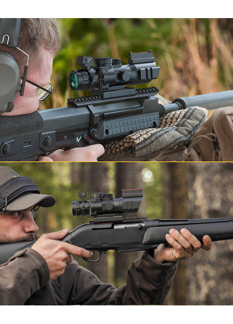 Shotgun rifle scopes