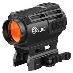 CVLIFE 25mm Large Lens Solar Multi-Reticle Motion Awake Red Dot Sight