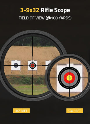 3-9x32 Rifle Scope Perfect for Shootong