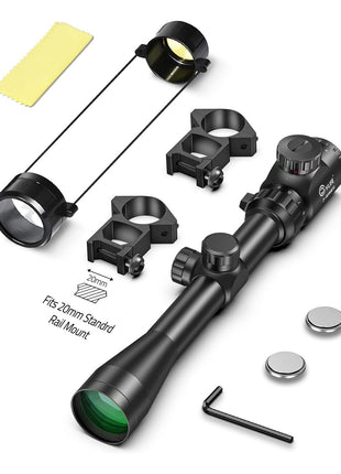 The Package of CVLIFE 3-9x40 Rifle Scope