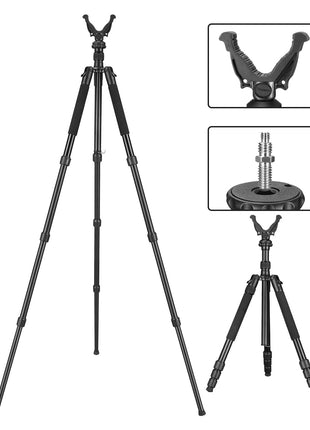 Trépied de chasse CVLIFE 3-en-1 avec bâton de tir