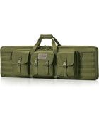 CVLIFE 36 Inches Double Soft Rifle Case ‎Green Tactical Long Bag