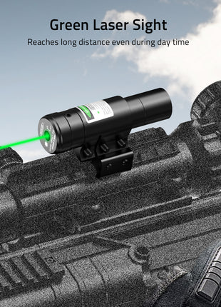 4-16x50 AO Tactical Rifle Scope with Green Laser Sight