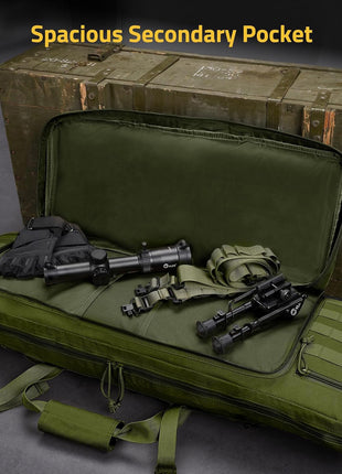 CVLIFE Tactical Long Bag with Secondary Pocket