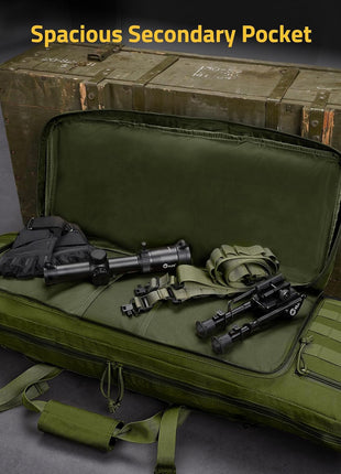 CVLIFE Tactical Long Bag with Secondary Pocket