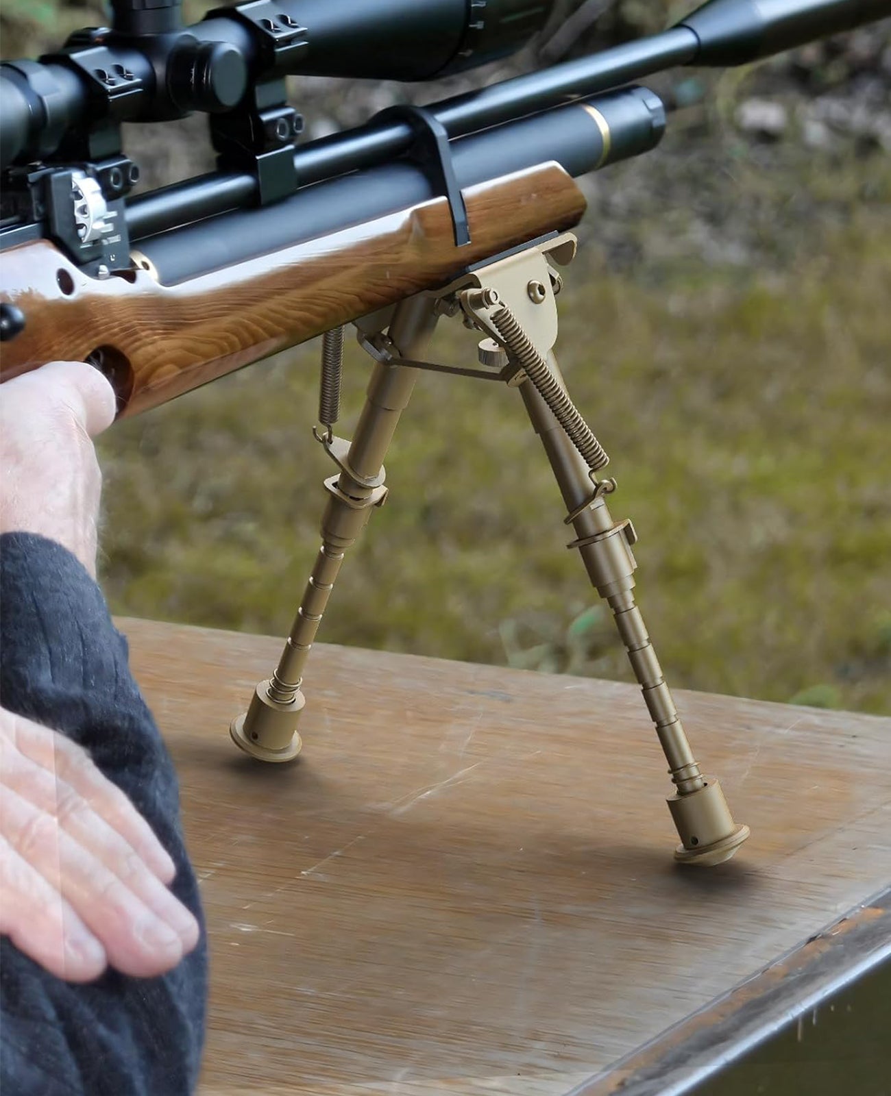 CVLIFE Bipied, 6-9 pouces Bipied pour fusil réglable Super CVLIFE Bipied, 6-9 pouces Bipied pour fusil réglable Super