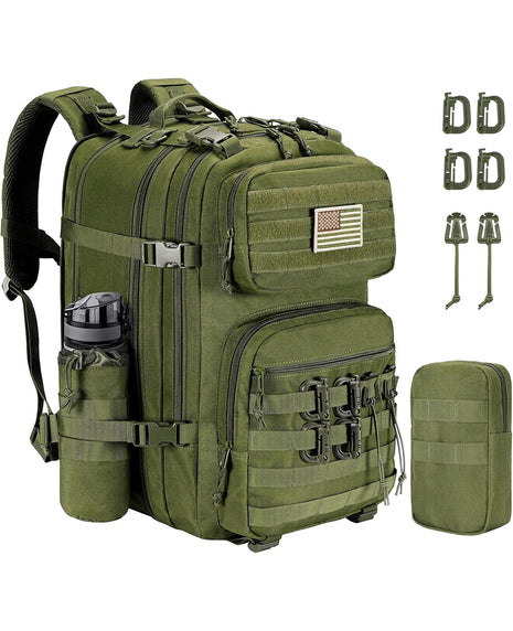 CVLIFE 60L-50L Large Tactical Backpack for Men