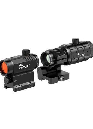 Red Dot Sight with 3X Magnifier Combo