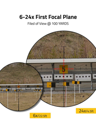 6-24x First Focal Plane