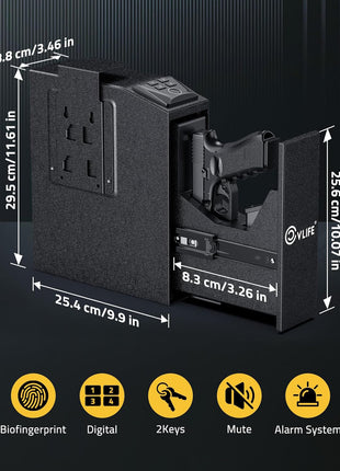 The Specifiaction of CVLIFE Biometric Safe