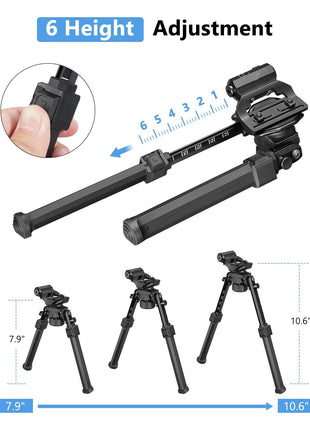 The Size of the CVLIFE Bipod