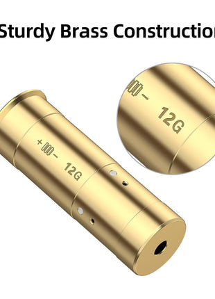 CVLIFE Bore Sight with Sturdy Brass Construction