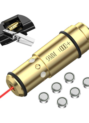 CVLIFE 9mm Bore Sight with Extractor Tool