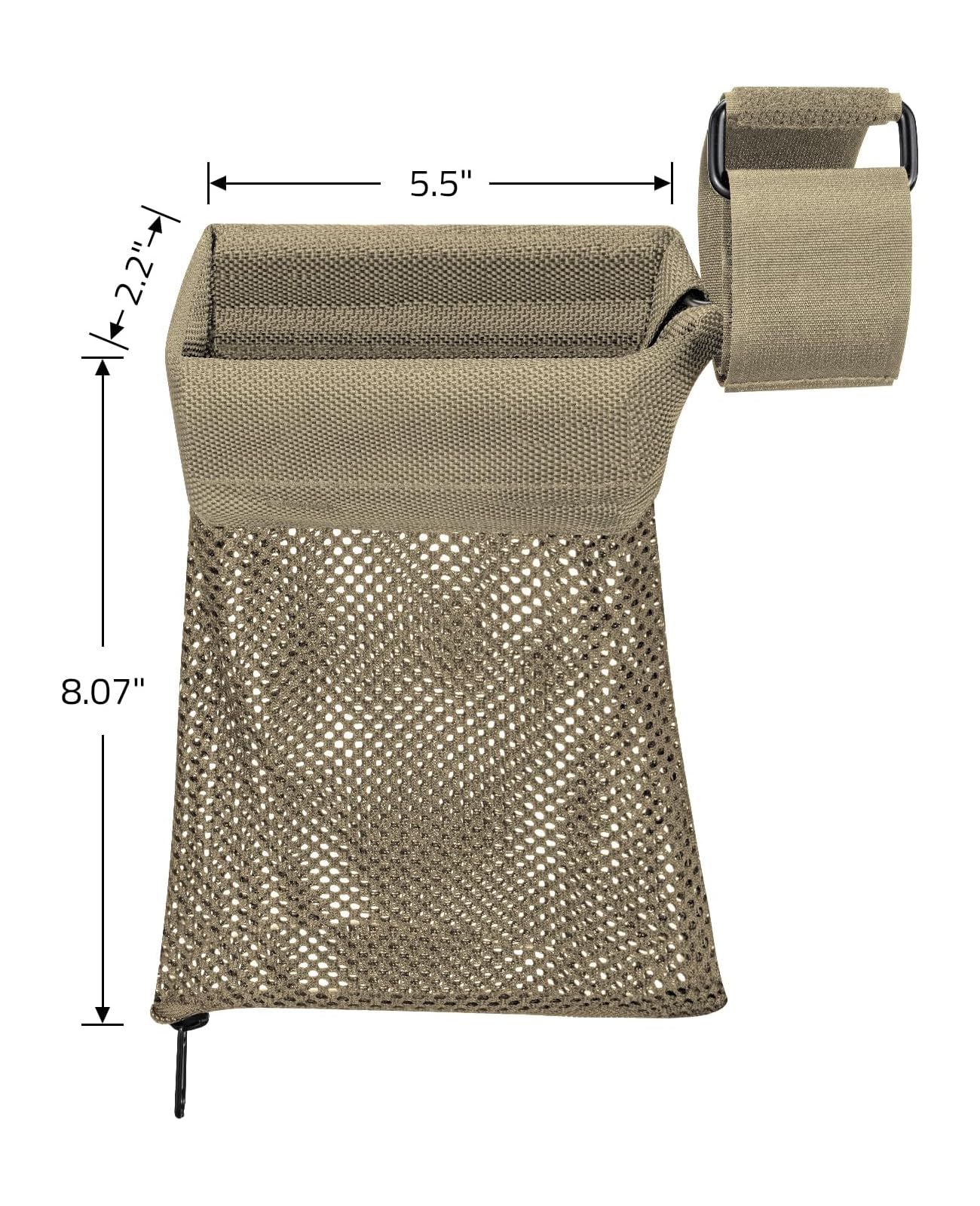 Shell Catcher Small CVLIFE Brass Shell Catcher Cartridge Collector