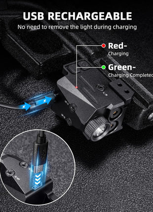 CVLIFE Flashlight & Laser Combo