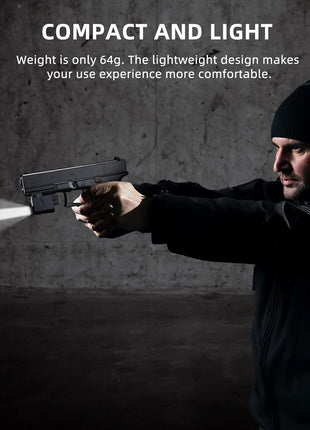  700 Lumens Pistols Light Laser Combo